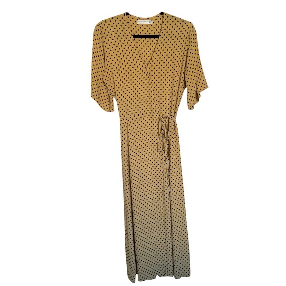 Faithful The Brand Lula Wrap Polka Dot Dress Size 6 ( Medium )